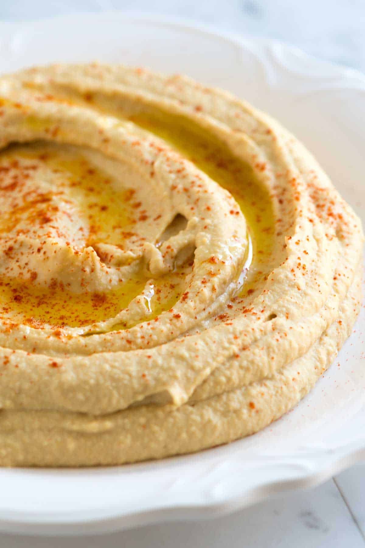 Hummus at Al-Meezan's Spicy Grill in Etobicoke